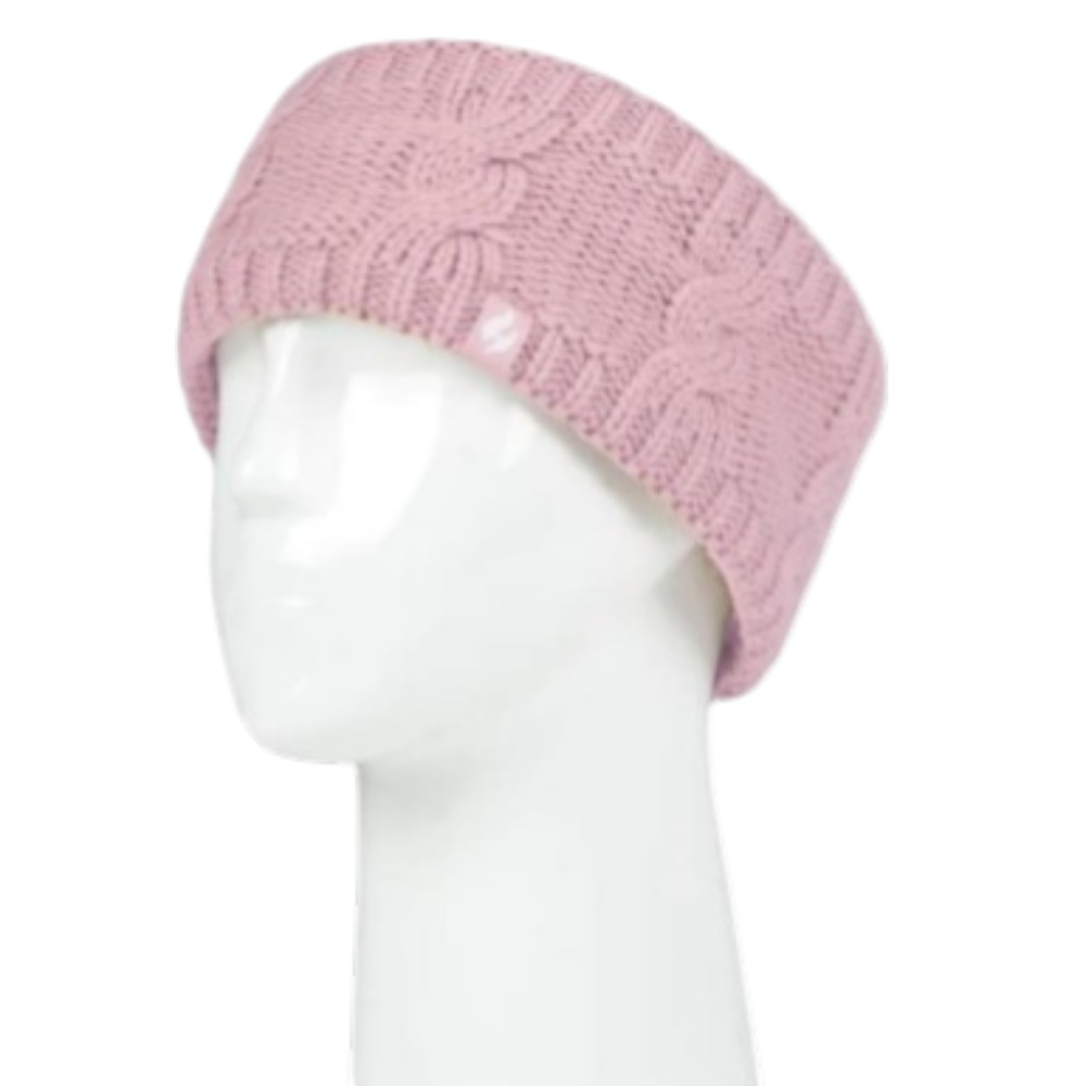 ladies-alta-cable-knit-headband-one-size-pink-2