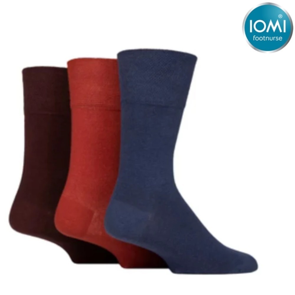 iomi-footnurse-gentle-grip-diabetic-socks-3-pairs-brown-39-45-sizes