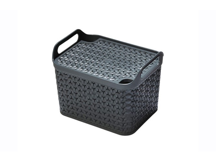urban-design-perforated-storage-basket-with-lid-and-handles-grey-14l