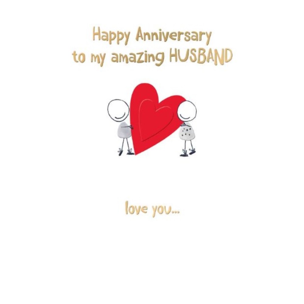 amazing-husband-anniversary-card-with-red-heart-and-cute-couple-illustration
