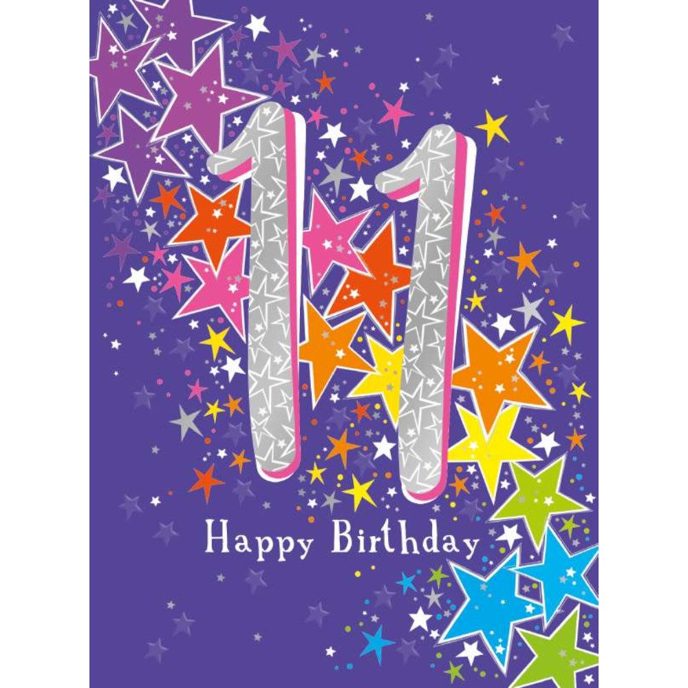 number-11-birthday-card-–-colorful-stars-and-sparkles-theme