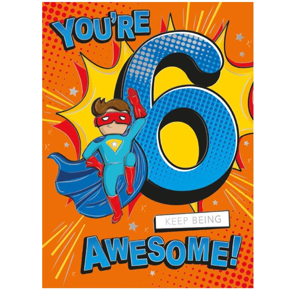 6-yrs-birthday-card-boy