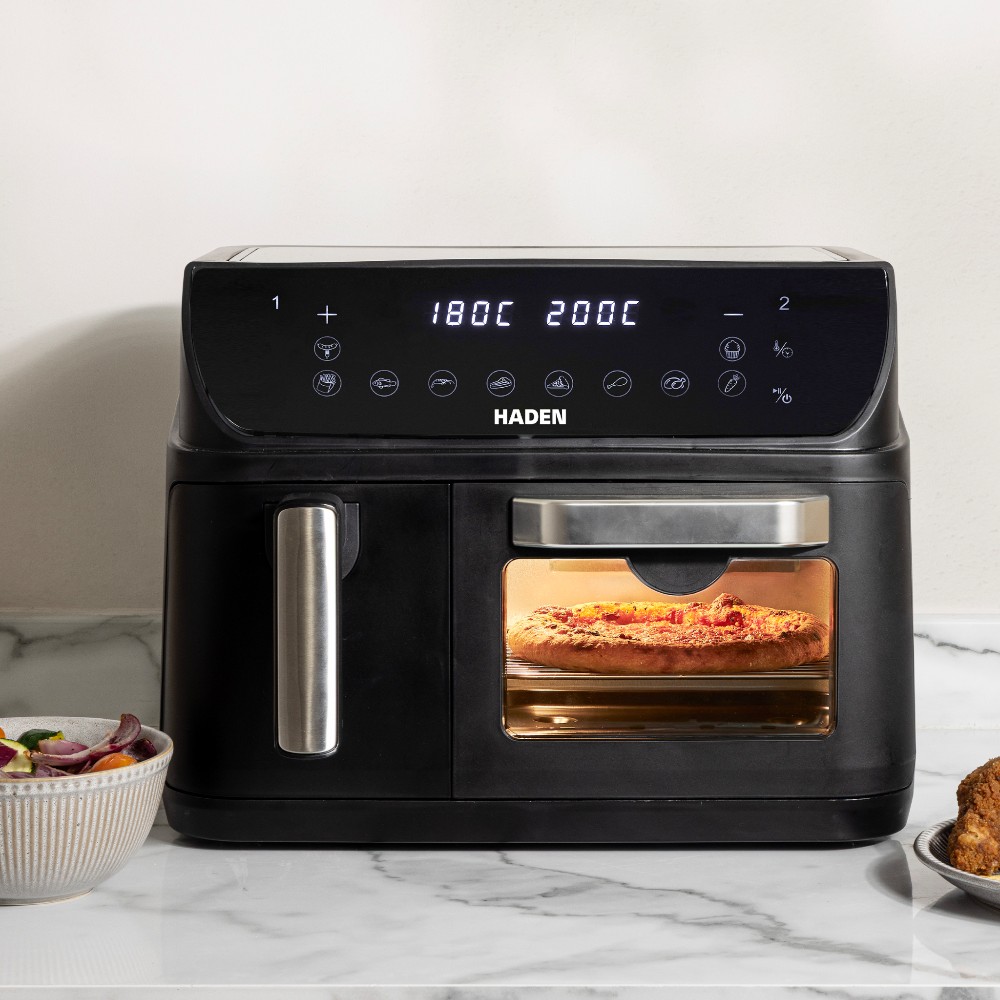 haden-dual-drawer-air-fryer-d-12-l-black