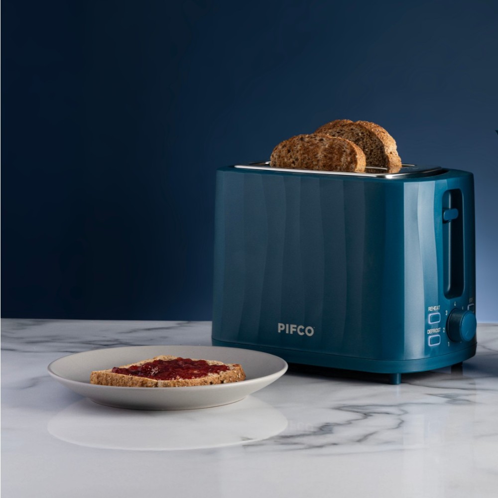 pifco-ripple-2-slice-toaster-teal
