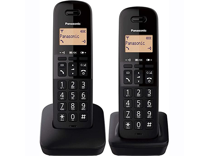 panasonic-kx-tgb612eb-duo-black-dect-cordless-phone-set-of-2-pieces