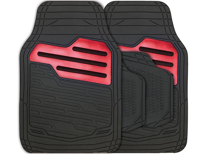streetwize-adonia-black-and-metallic-red-car-mat-set-of-4-pieces