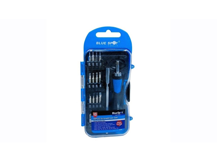 bluespot-ratchet-screwdriver-set-of-18-pieces