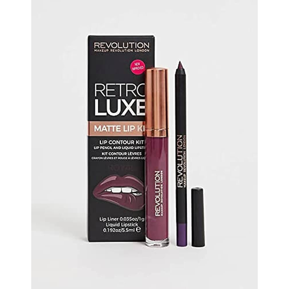 revolution-retro-luxe-matte-royal-lip-kit