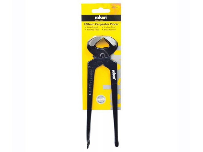 rolson-carpenter-pincers-black-20cm