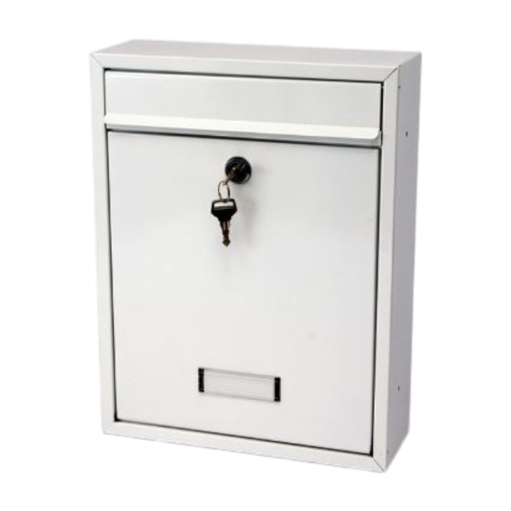 aluminium-letter-box-303-–-white
