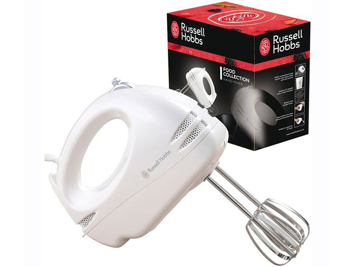 russell-hobbs-white-food-collection-6-speed-hand-mixer-with-2-beaters