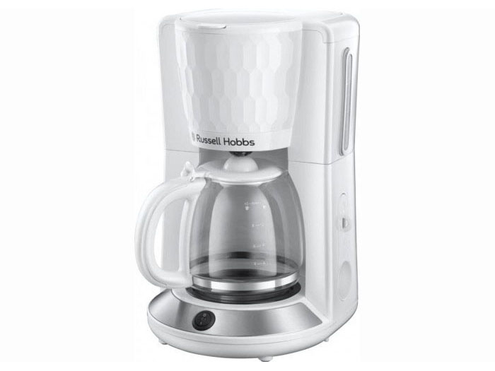 russell-hobbs-honeycomb-coffee-machine-in-white-1-25-litres