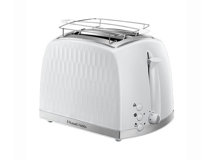 russell-hobbs-honeycomb-2-slice-wide-slot-high-lift-toaster-in-white