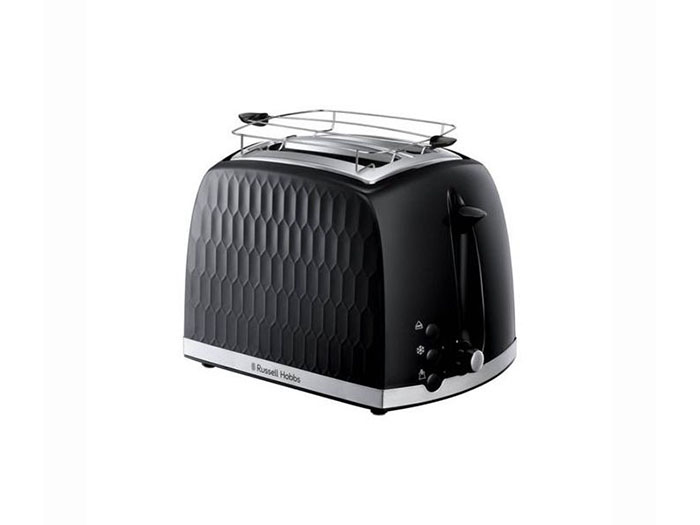 russell-hobbs-honeycomb-2-slice-wide-slot-high-lift-toaster-black