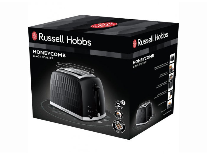 russell-hobbs-honeycomb-2-slice-wide-slot-high-lift-toaster-black