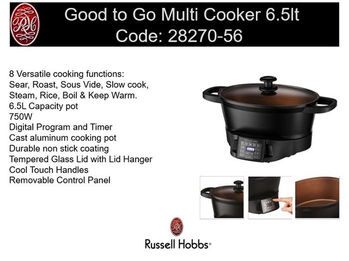 russell-hobbs-good-to-go-multi-cooker-6-5l-1000w-black