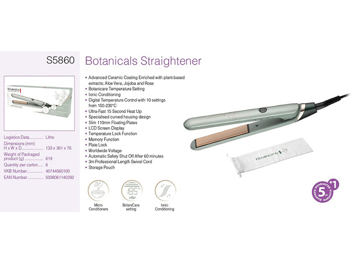 remington-botanicals-hair-straightener