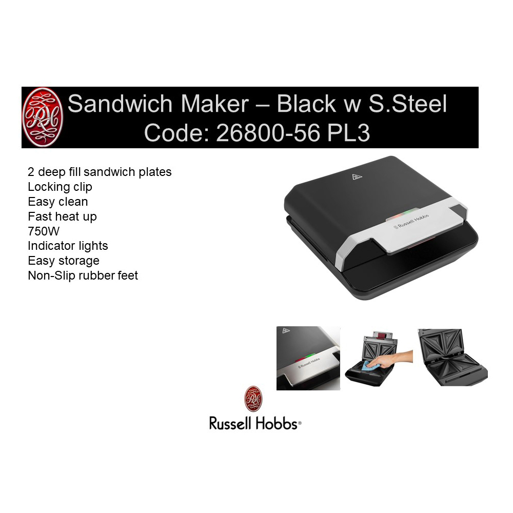 russell-hobbs-creations-easy-clean-sandwich-maker-black-750w