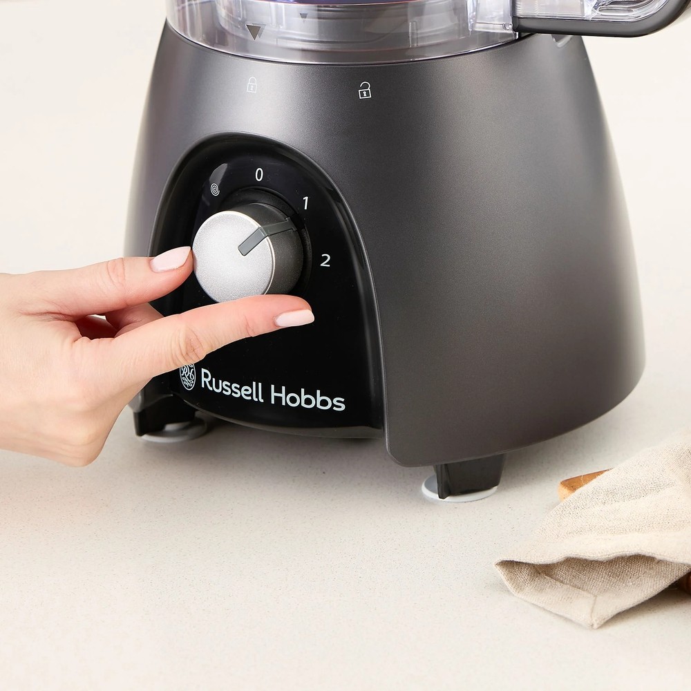 russell-hobbs-food-processor-2-in-1-grey