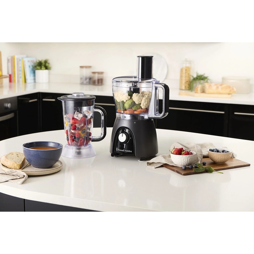 russell-hobbs-food-processor-2-in-1-grey
