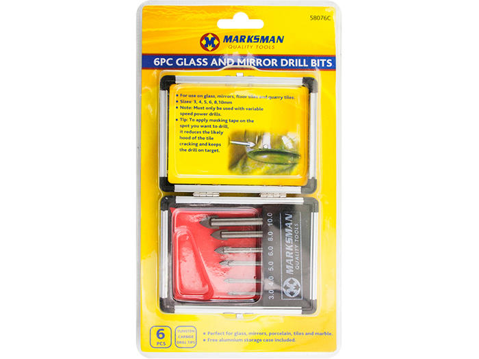marksman-drill-set-for-glass-mirrors-set-of-6-pieces