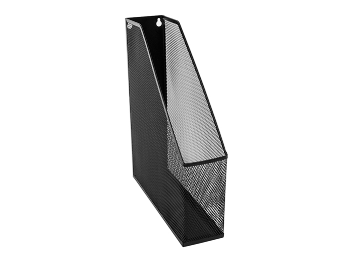 osco-black-mesh-magazine-rack