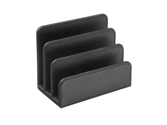 osco-black-faux-leather-letter-holder-29-x-26-cm
