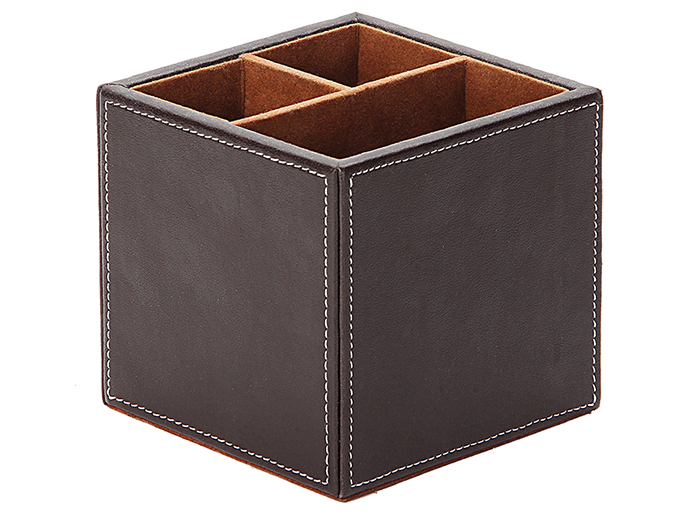 osco-faux-leather-desk-organizer-in-brown
