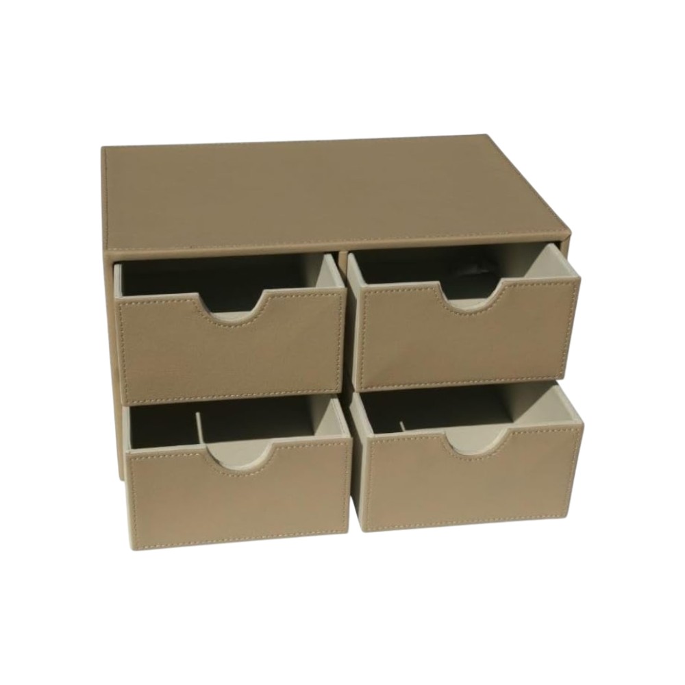 faux-leather-four-drawer-chest-–-light-taupe