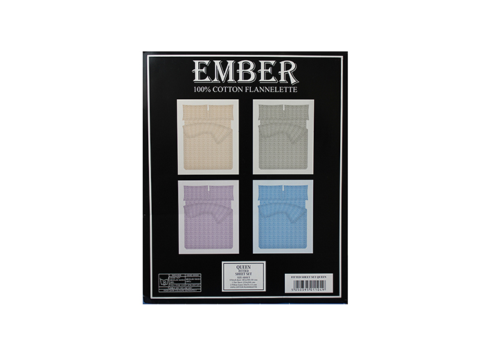 ember-cotton-flannelette-queen-fitted-sheet-set-4-assorted-colours