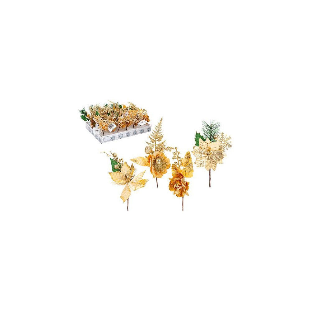 christmas-luxury-artificial-flower-decorations-yellow-4-assorted-designs