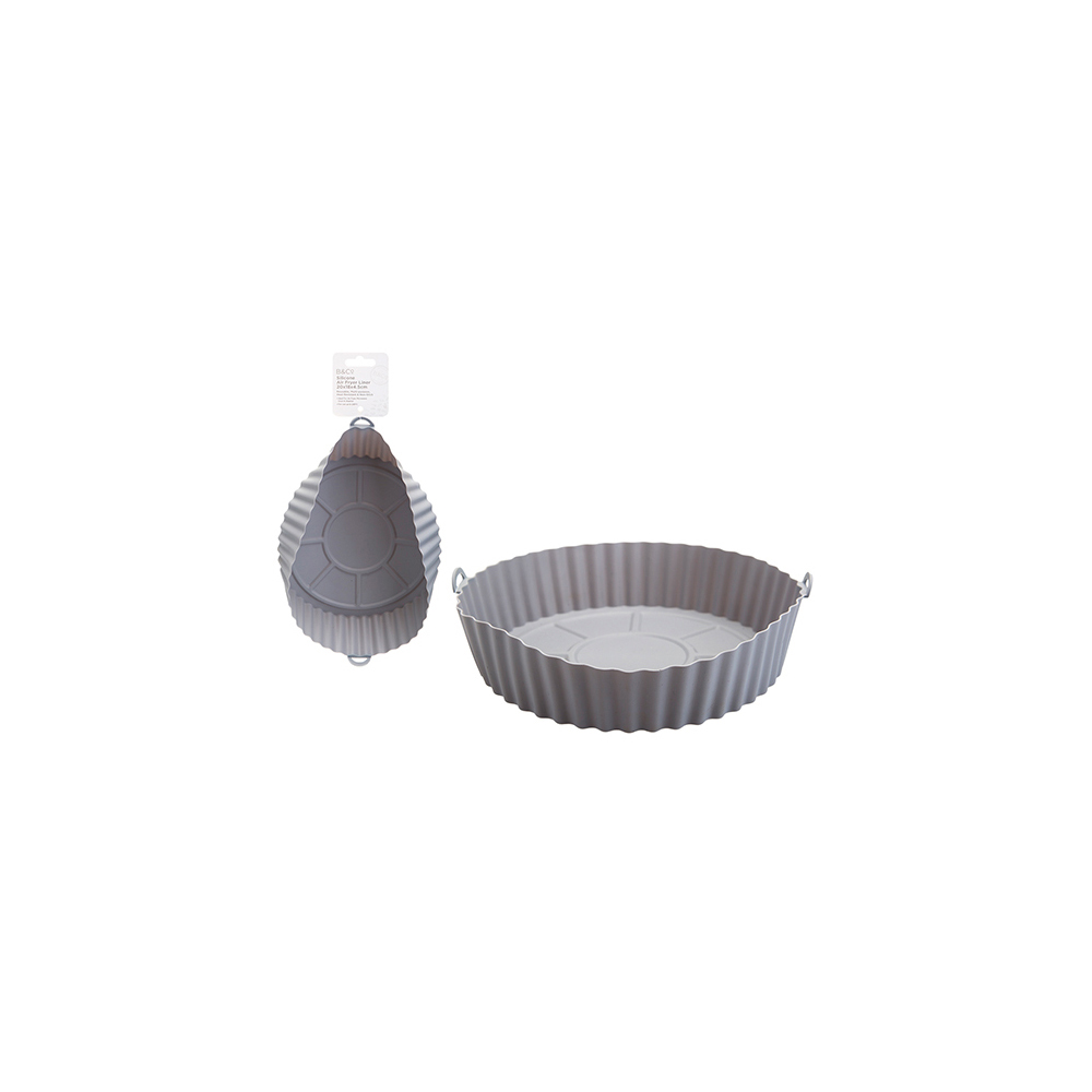 silicone-round-air-fryer-liner-grey-20cm-x-4-5cm