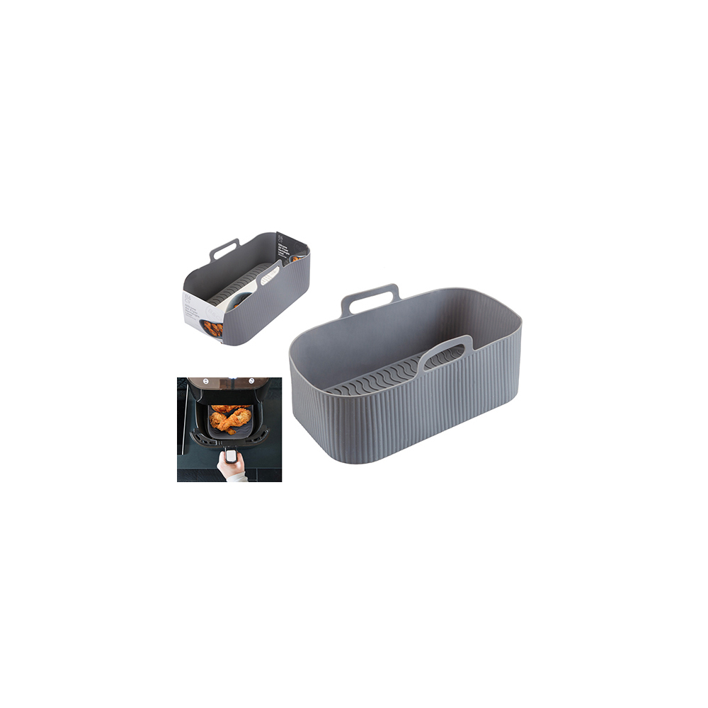 silicone-rectangular-air-fryer-liner-grey-19-5cm-x-12cm