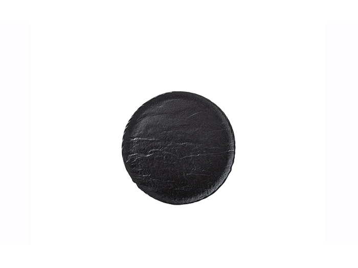 wilmax-slatestone-black-plate-20-5-cm