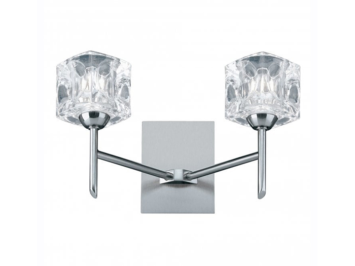 searchlight-led-ice-cube-two-light-led-wall-light-in-satin-silver-with-clear-glass