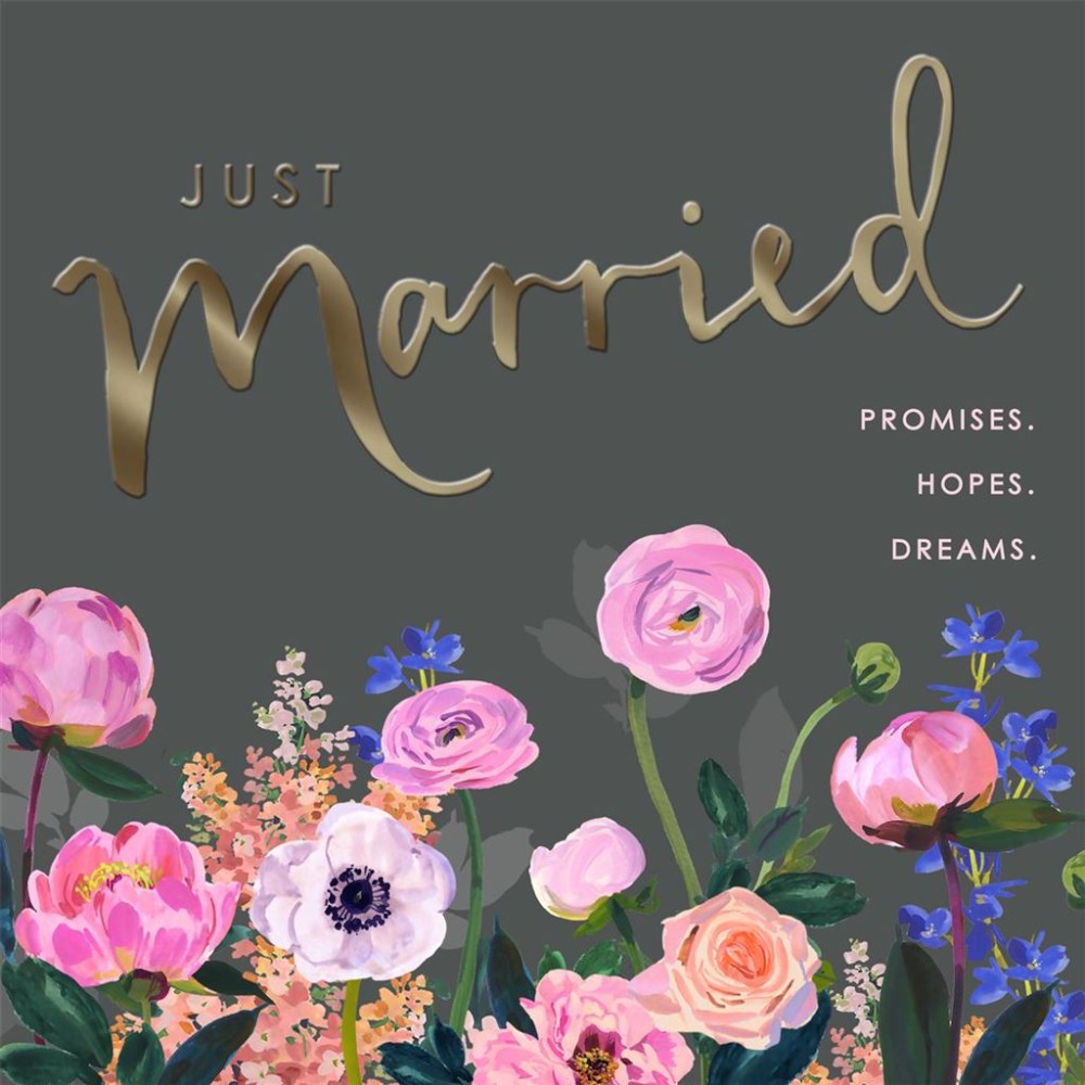 just-married-greeting-card