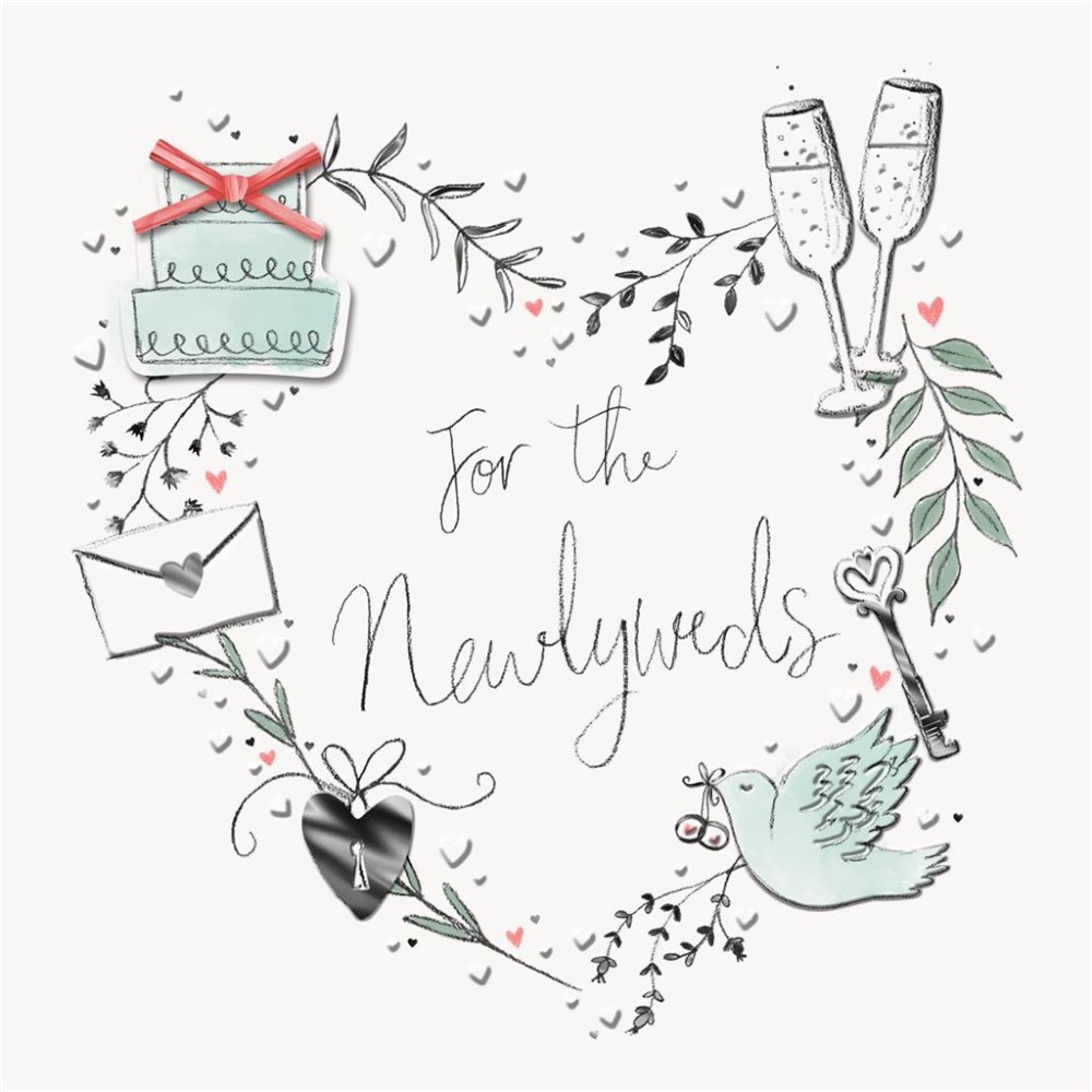 for-the-newlyweds-wedding-card