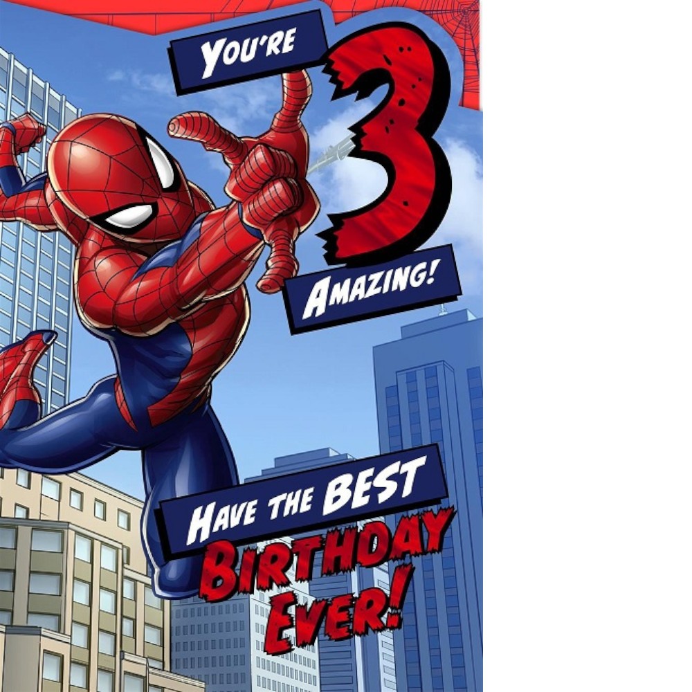 spider-man-3rd-birthday-card