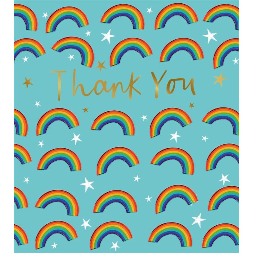 thank-you-card-rainbow-stars-design