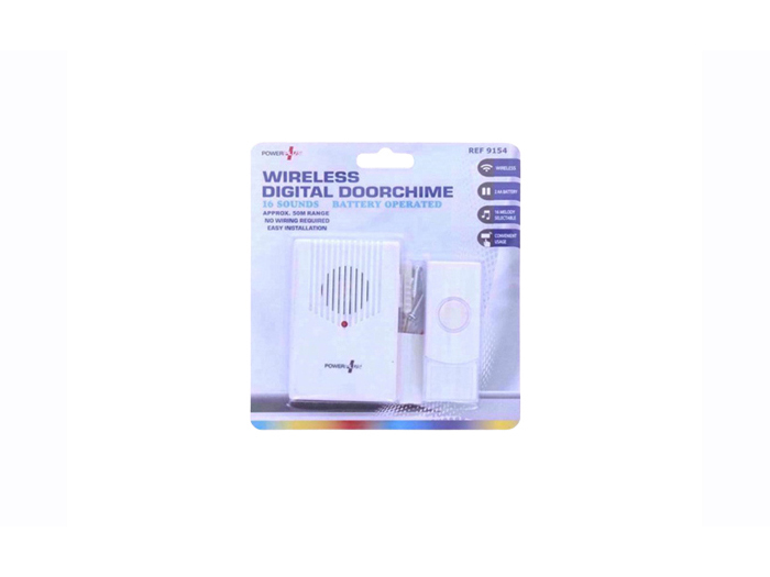 powerplus-battery-operated-wireless-door-chime-white