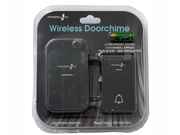 powerplus-wireless-door-chime-black