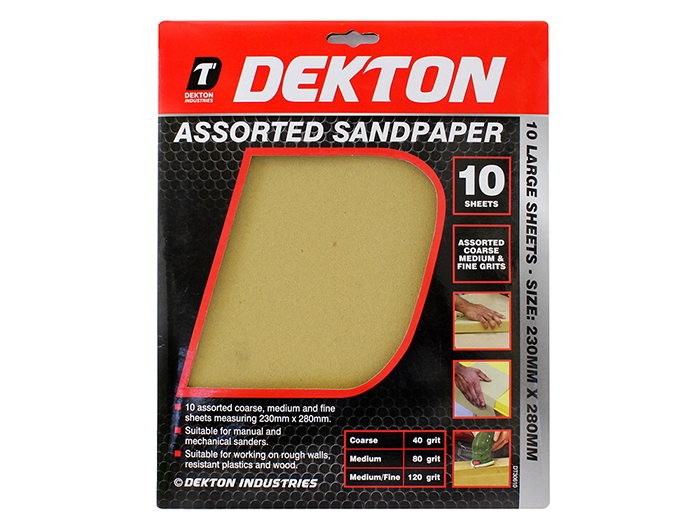dekton-assorted-sandpaper