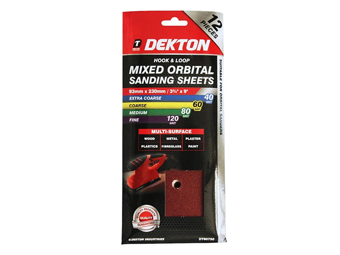 dekton-12-piece-hook-loop-mixed-orbital-sanding-sheets-93mm-x-230mm