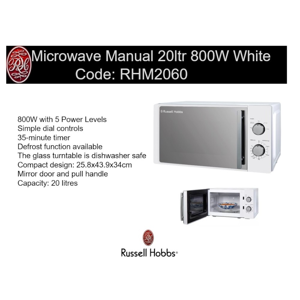 russell-hobbs-microwave-manual-20-l-white