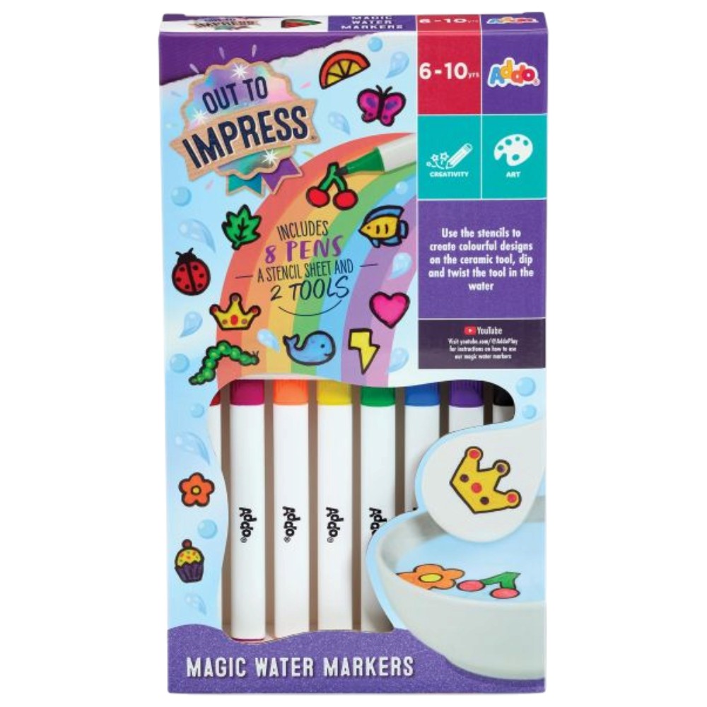 addo-out-to-impress-magic-water-markers-creative-art-set-8-pens