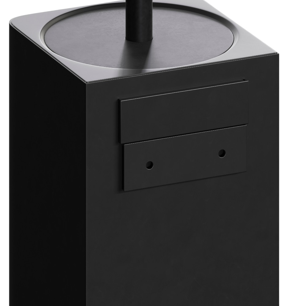 goodhome-elland-toilet-brush-holder-polypropylene-steel-thermoplastic-rubber-black
