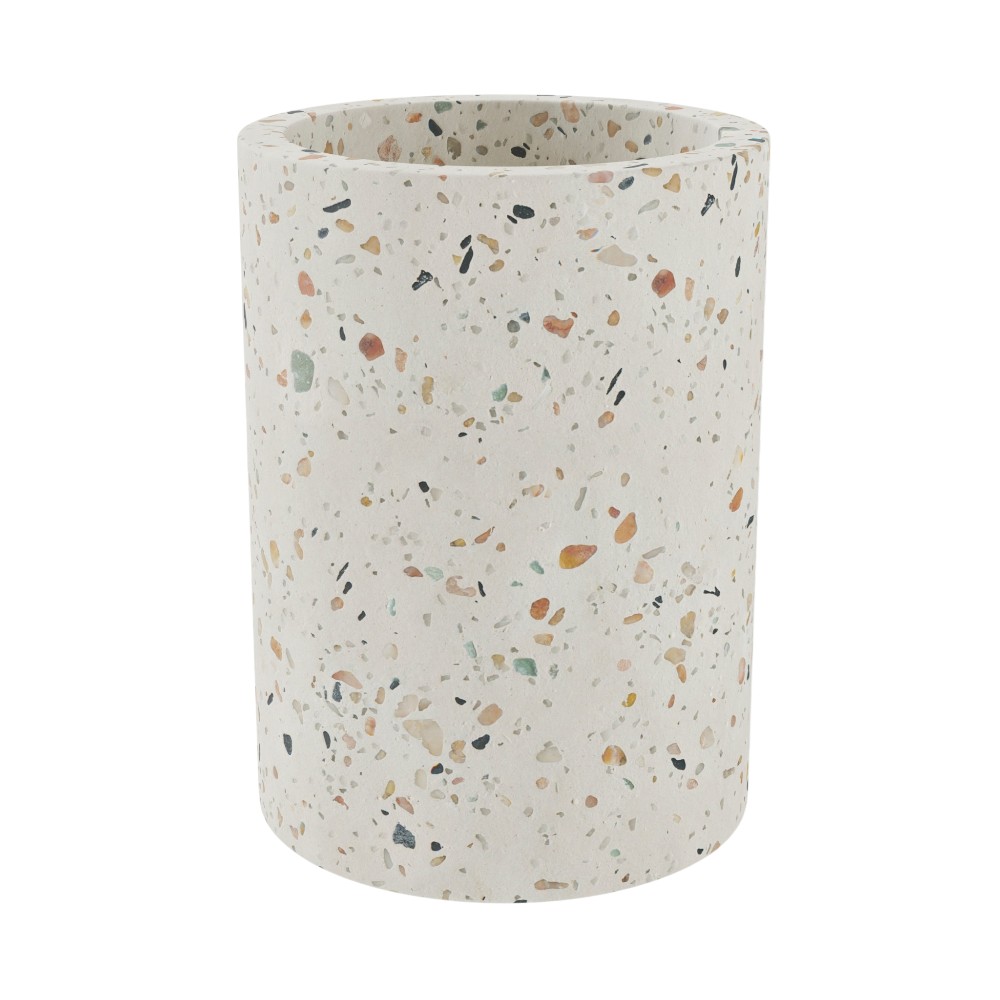 goodhome-elland-tumbler-concrete-polyresin-terrazzo-effect