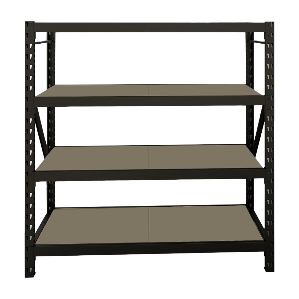 goodhome-rand-4-shelf-chipboard-steel-shelving-unit-h-1832mm-w-1800mm-d-600mm