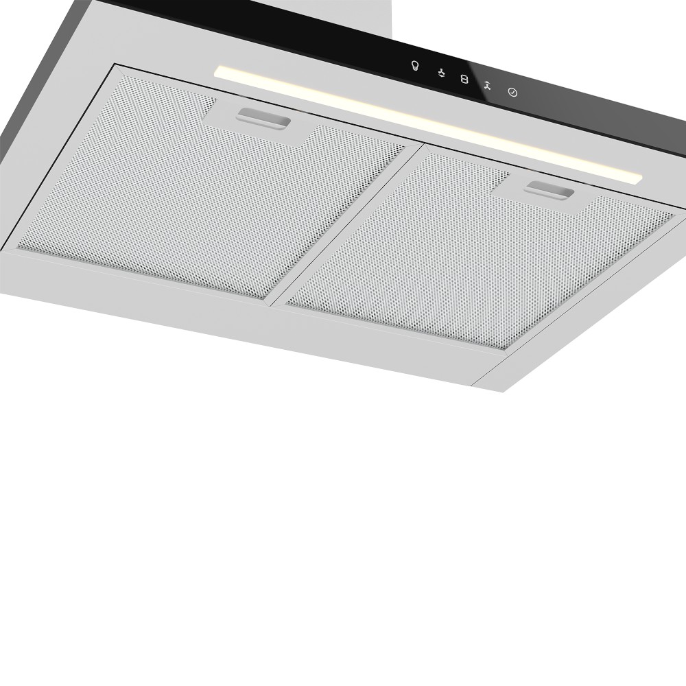goodhome-chimney-cooker-hood-glass-brushed-stainless-steel-effect-59-8cm-silver