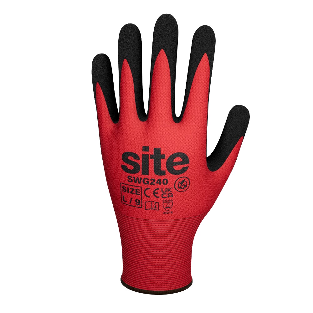 site-synthetic-red-black-gloves-medium